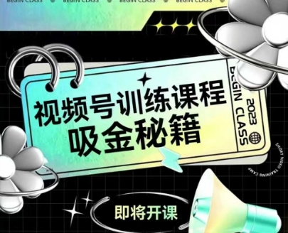 如何做好视频号，视频号训练课程，吸金秘籍-轻创网