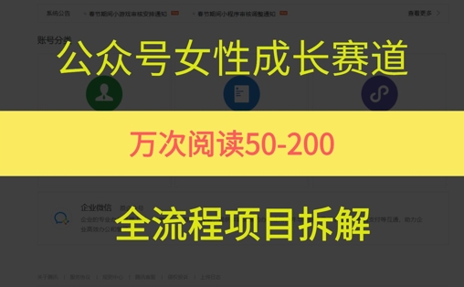 公众号女性赛道，最近爆火系列，条条作品阅读量10w+-轻创网