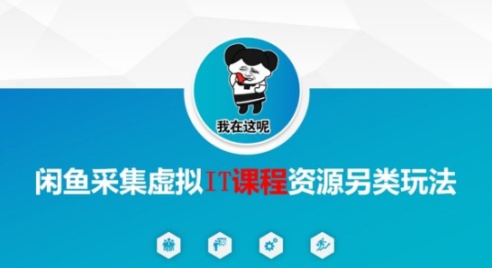 闲鱼采集虚拟IT课程资源另类玩法，干货满满-轻创网