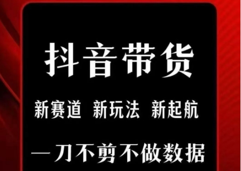 抖音短视频一刀不剪带货，不剪辑，不直播，每天发个视频，等着出单获取带货佣金-轻创网