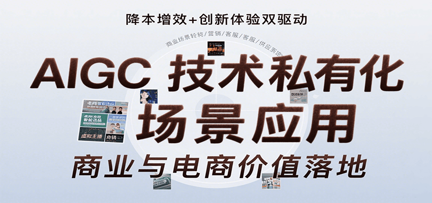 AIGC技术私有化场景应用，内容创作/视觉设计/私有化部署/商业应用/电商运营等-轻创网