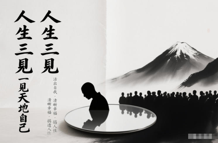 人生三见一见天地见众生见自己，活出自我拥有清晰幸福人生，搞透人性-轻创网