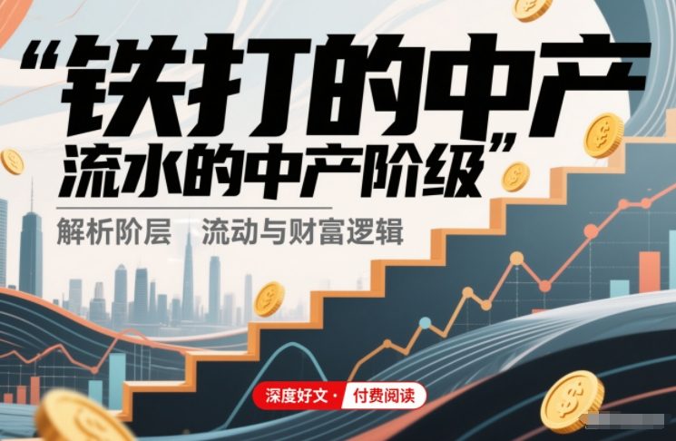 付费文章：铁打的中产，流水的中产阶级-轻创网