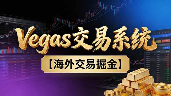 【普通人也可以成为操盘手第二期】Vegas交易技术+聪明软件，日赚50-100U-轻创网