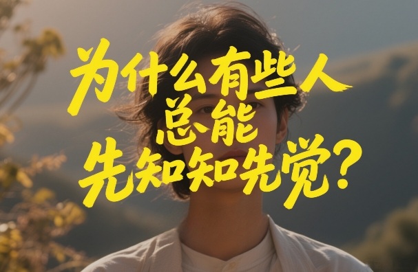 付费文章：为什么有些人总能先知先觉？-轻创网