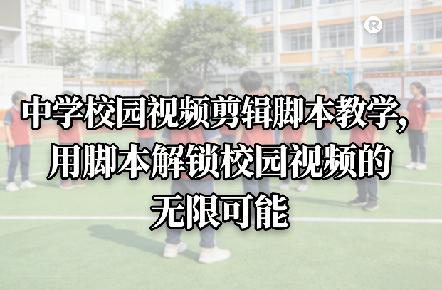 中学校园视频剪辑脚本教学，用脚本解锁校园视频的无限可能-轻创网