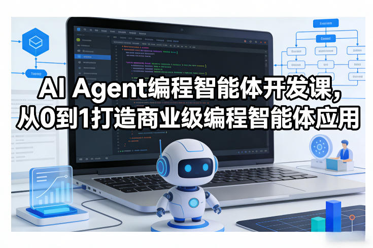 AI Agent编程智能体开发课，从0到1打造商业级编程智能体应用-轻创网
