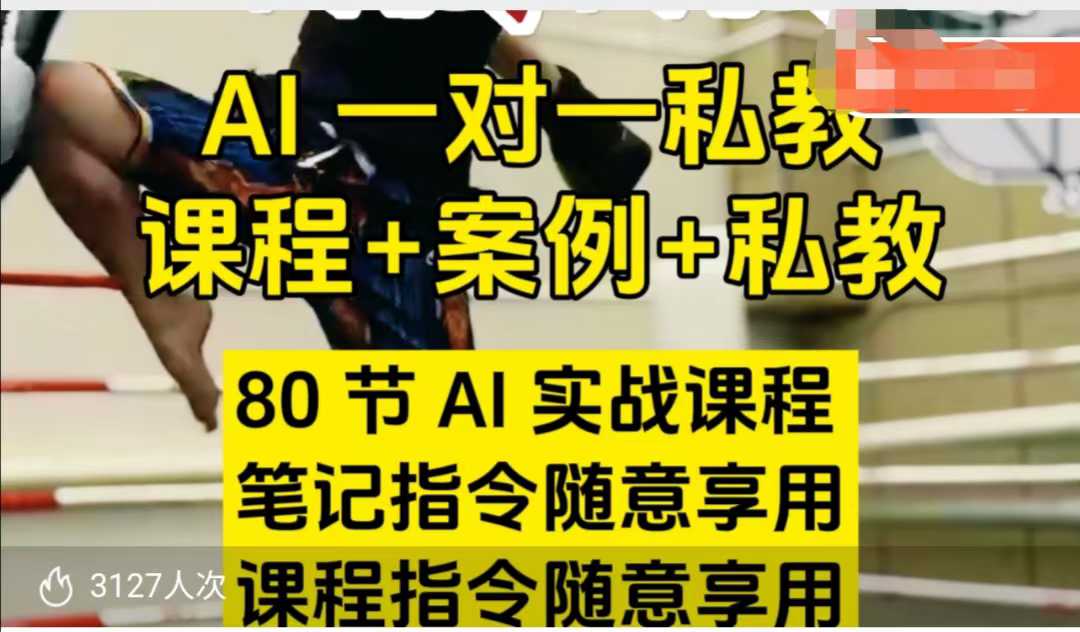 AI指令实战课，课程+案例，80节AI实战课程，笔记指令随意享用，课程指令随意享用(更新26年3月)-轻创网